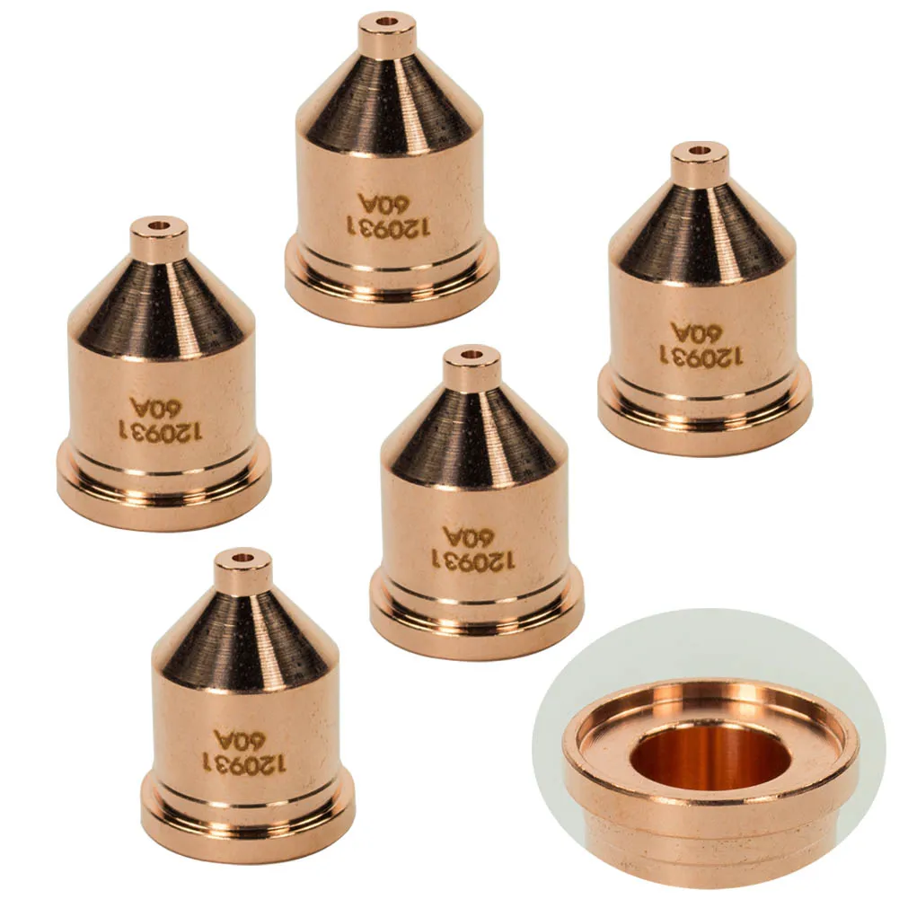 5Pcs 120931 WSP-00005 Plasma Torch Nozzle Consumable 60A Tip Nozzles Welding Accessory For 1250 1000 1650 RT60 RT80 Torch
5Pcs 120931 WSP-00005 Plasma Torch Nozzle Consumable 60A Tip Nozzles Welding Accessory For 1250 1000 1650 RT60 RT80 Torch