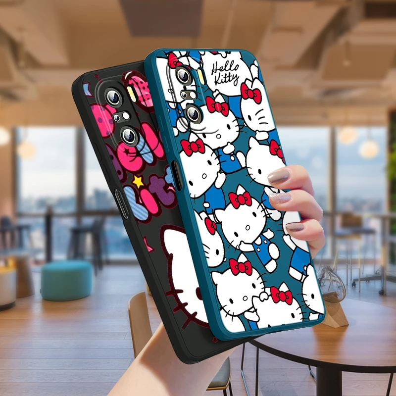 Hello Kitty Cute Cartoon For Xiaomi Redmi Note 11 10S 10 9S 9T 9 8T 8 Pro Plus 7 6 5 4G 5G Liquid Silicone Soft Rope Phone Case
Hello Kitty Cute Cartoon For Xiaomi Redmi Note 11 10S 10 9S 9T 9 8T 8 Pro Plus 7 6 5 4G 5G Liquid Silicone Soft Rope Phone Case