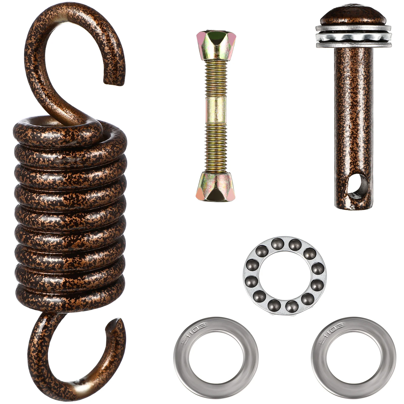Spring Swing Hook Accessory Supply Parts Hammock Fitting Buckle Replacement Gadget Metal Chairs
Spring Swing Hook Accessory Supply Parts Hammock Fitting Buckle Replacement Gadget Metal Chairs