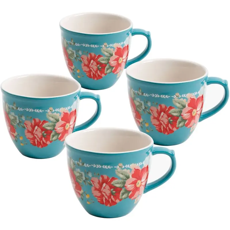 Floral 4-Piece Mug Set, 16 fl oz Acotar Cia Tazos pokemón Anime mug Ceramic coffee mug Plastic cup with lid and straw чашк
Floral 4-Piece Mug Set, 16 fl oz Acotar Cia Tazos pokemón Anime mug Ceramic coffee mug Plastic cup with lid and straw чашк