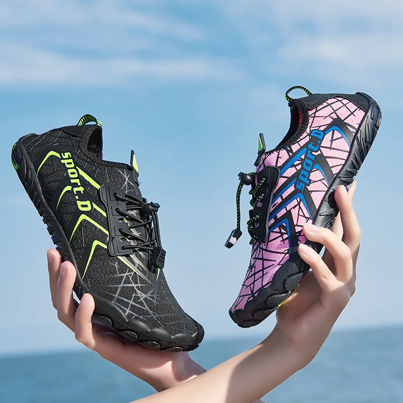 Outdoor Mesh Men Women Water Aqua Upstream Beach Shoes Breathable Wading Yoga Fitness Sneaker Barefoot Running Toe Shoes
Outdoor Mesh Men Women Water Aqua Upstream Beach Shoes Breathable Wading Yoga Fitness Sneaker Barefoot Running Toe Shoes