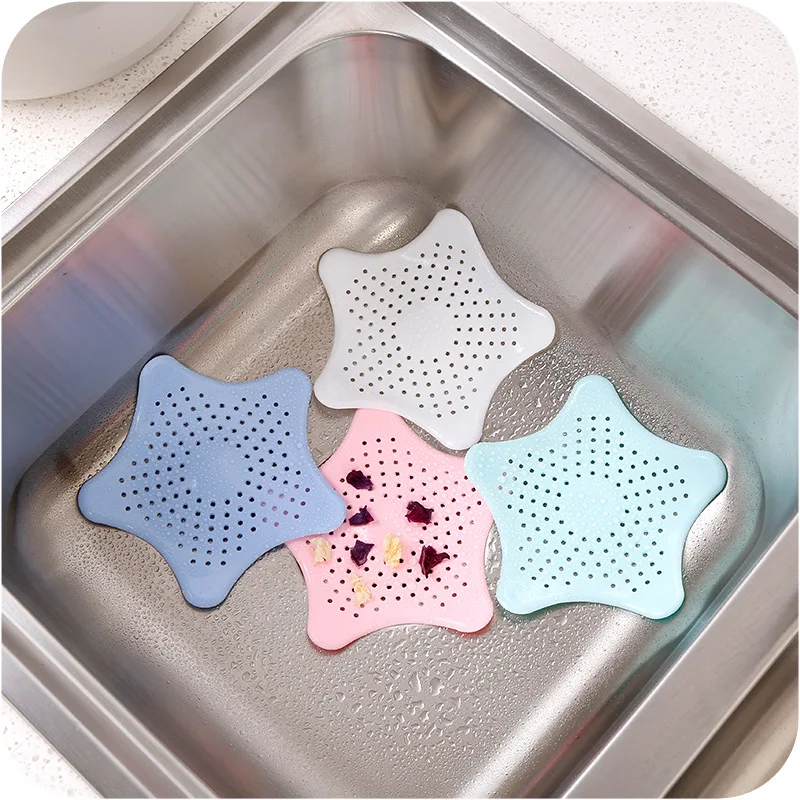 10pcs Creative Pentagram Floor Drain Sewer Filter Mesh Silicone Floor Drain Sink Bathroom Kitchen Accessories Basin Drainage
10pcs Creative Pentagram Floor Drain Sewer Filter Mesh Silicone Floor Drain Sink Bathroom Kitchen Accessories Basin Drainage