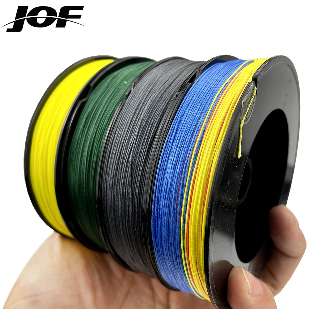 

JOF 9 Braided Line X9 High Density Fly Fishing Lines Super Smooth Multifilament 500M Diameter: 0.14mm-0.40mm Raft Rod Pesca