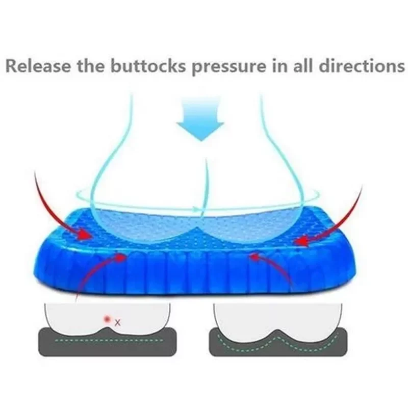 Car Tools Large Size Gel Elastic Cushion Honeycomb Gel Car Sofa Seat Cushion Home Office Cushion for health Care pain multifunct
Car Tools Large Size Gel Elastic Cushion Honeycomb Gel Car Sofa Seat Cushion Home Office Cushion for health Care pain multifunct