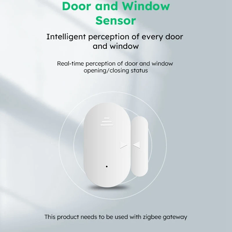 Tuya Zigbee 3.0 Smart Door Sensor Door Open Closed Detectors Security Protection Smart Life APP Control Via Home
Tuya Zigbee 3.0 Smart Door Sensor Door Open Closed Detectors Security Protection Smart Life APP Control Via Home