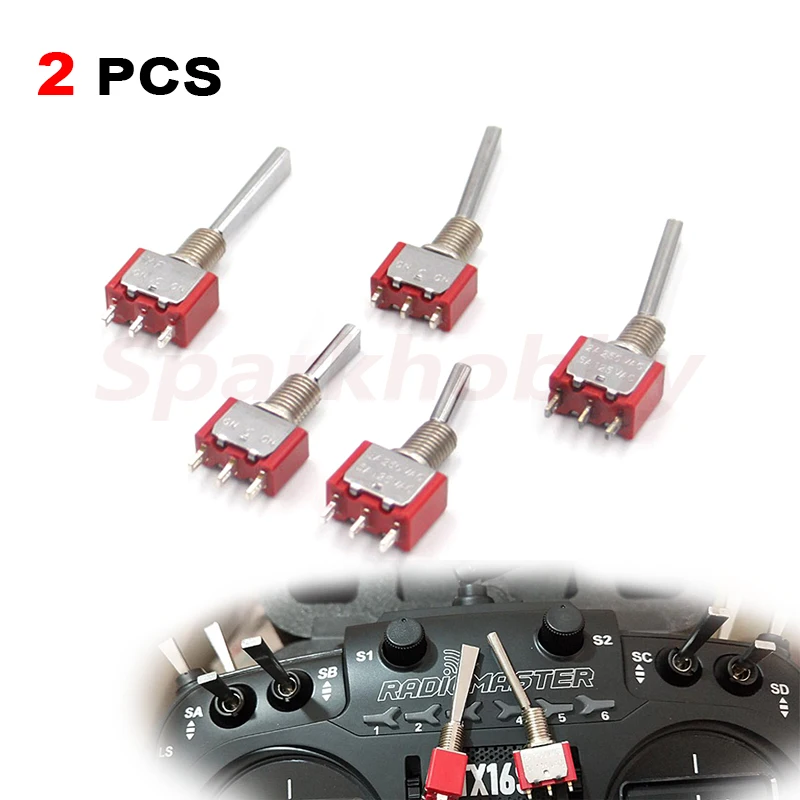 Радиочастотный переключатель 2/3 позиций сброс Radiomaster OpenTX T16 T18 TX16S TX18S Frsky FlySky WFLY
