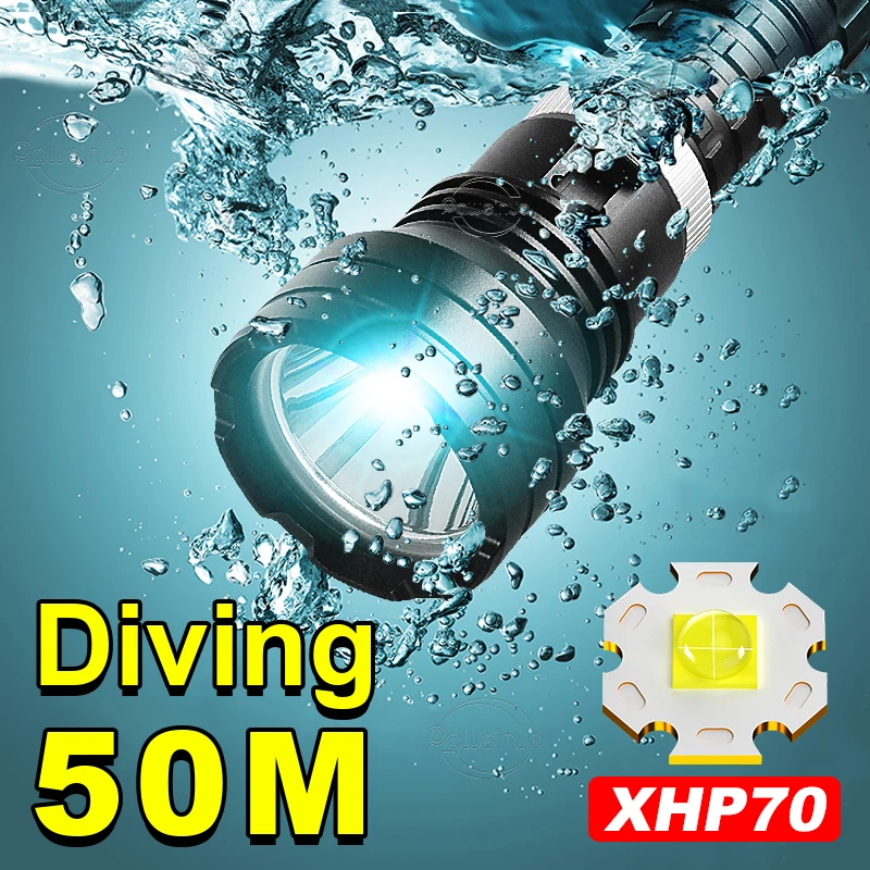 Новый фонарик для дайвинга XHP70, высокомощный светодиодный фонарик, тактический фонарь для самообороны, походный фонарь, перезаряжаемый фон...
Новый фонарик для дайвинга XHP70, высокомощный светодиодный фонарик, тактический фонарь для самообороны, походный фонарь, перезаряжаемый фон...