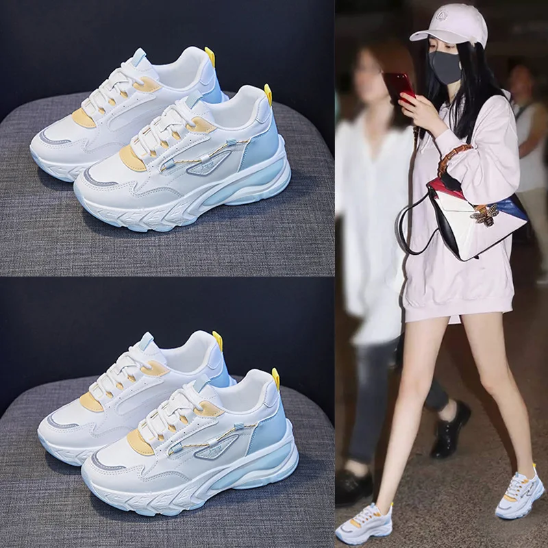 Women New Casual Shoes Female Fashion Breathable Sneakers Comfortable Light White Platform Vulcanized Shoes Zapatos De Mujer
Women New Casual Shoes Female Fashion Breathable Sneakers Comfortable Light White Platform Vulcanized Shoes Zapatos De Mujer
