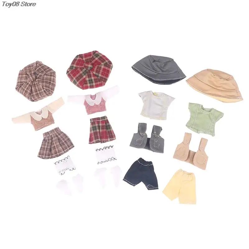 1Set Miniature Girls Casual Skirt School Uniform Suit for Dollhouse 1/12 Ob11 Doll Autumn Winter Boys Clothes Summer Autumn 2023
1Set Miniature Girls Casual Skirt School Uniform Suit for Dollhouse 1/12 Ob11 Doll Autumn Winter Boys Clothes Summer Autumn 2023