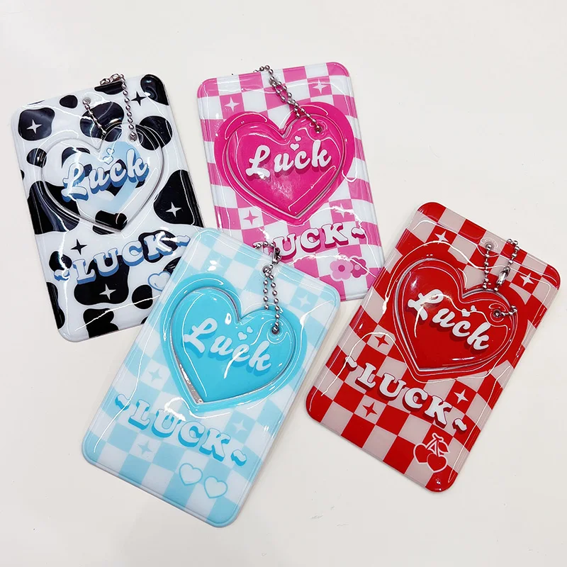 Photo Sleeves Pendant Card New Arrival Cute Heart Chessboard Kpop Photocard Holder Photo Protector Photo Sleeves Stationery
Photo Sleeves Pendant Card New Arrival Cute Heart Chessboard Kpop Photocard Holder Photo Protector Photo Sleeves Stationery