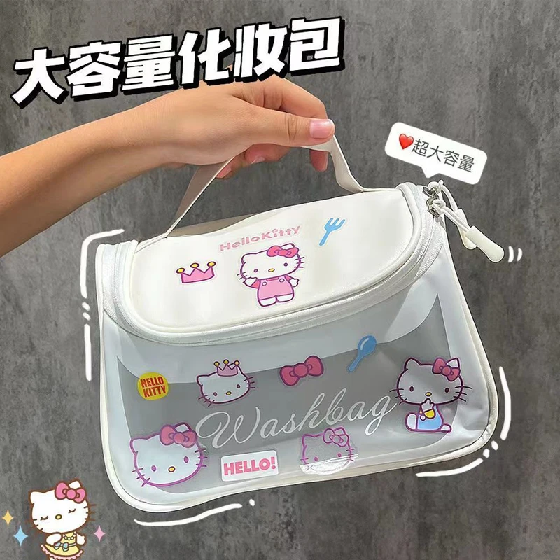 Водонепроницаемая косметичка Sanrios Hello Kitty, утолщенная прозрачная вместительная сумка из ПВХ для туалетных принадлежностей, дорожная сумка, ...
Водонепроницаемая косметичка Sanrios Hello Kitty, утолщенная прозрачная вместительная сумка из ПВХ для туалетных принадлежностей, дорожная сумка, ...
