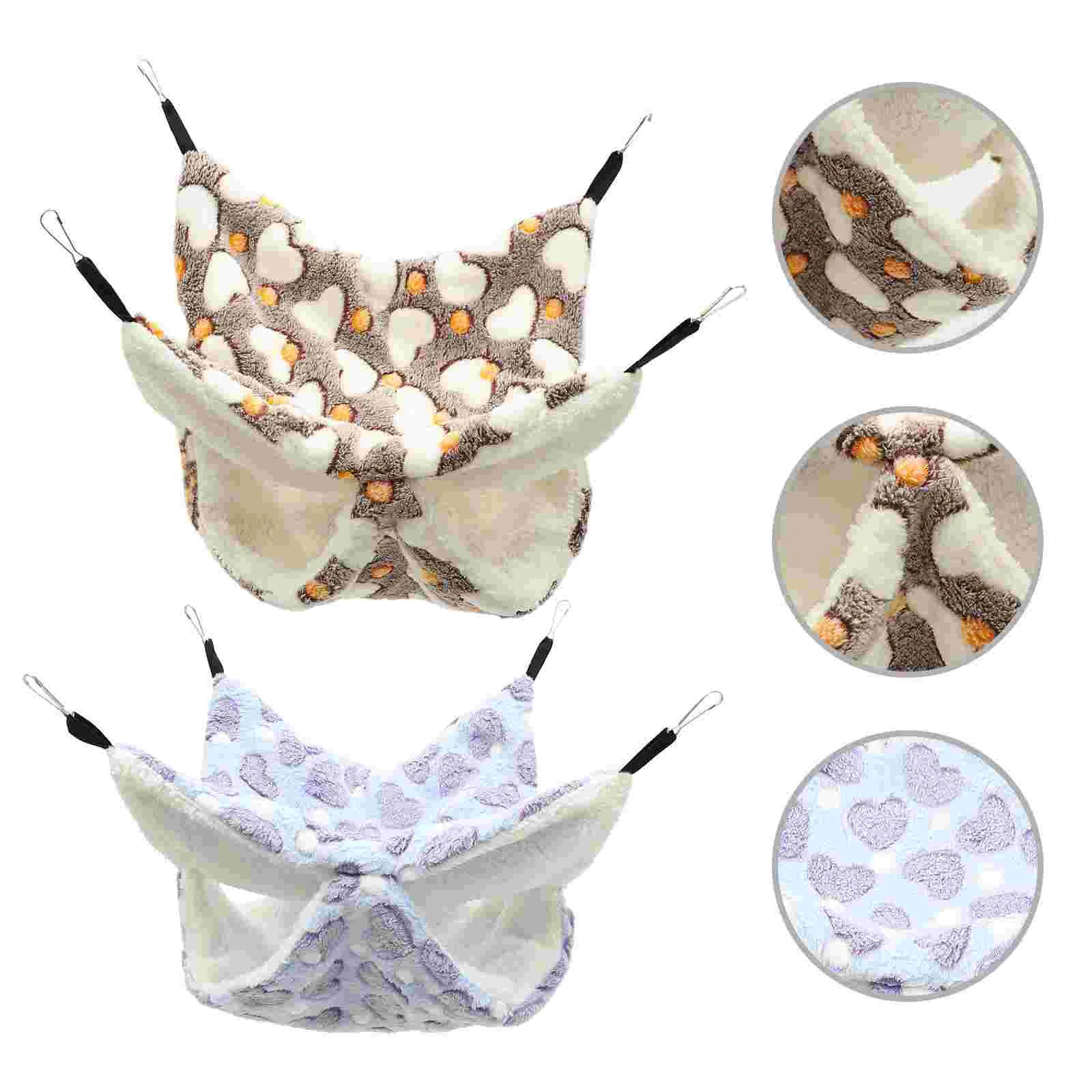 Bed Hammock Hamster Hanging Guineacage Small Warm Ferret Animal Tunnel Accessories Pet Hammocks Sleeping Supply Chinchilla
Bed Hammock Hamster Hanging Guineacage Small Warm Ferret Animal Tunnel Accessories Pet Hammocks Sleeping Supply Chinchilla