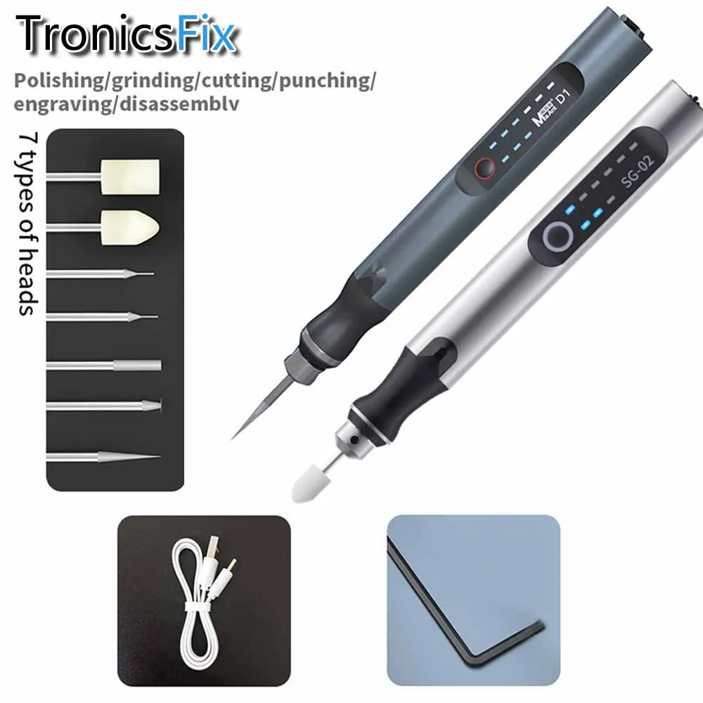MaAnt D1 Adjustable Engraver Electric Grinding Pen Small Grinding Machine Mini Tools Set DIY Jade Engraving Pen Polishing
MaAnt D1 Adjustable Engraver Electric Grinding Pen Small Grinding Machine Mini Tools Set DIY Jade Engraving Pen Polishing