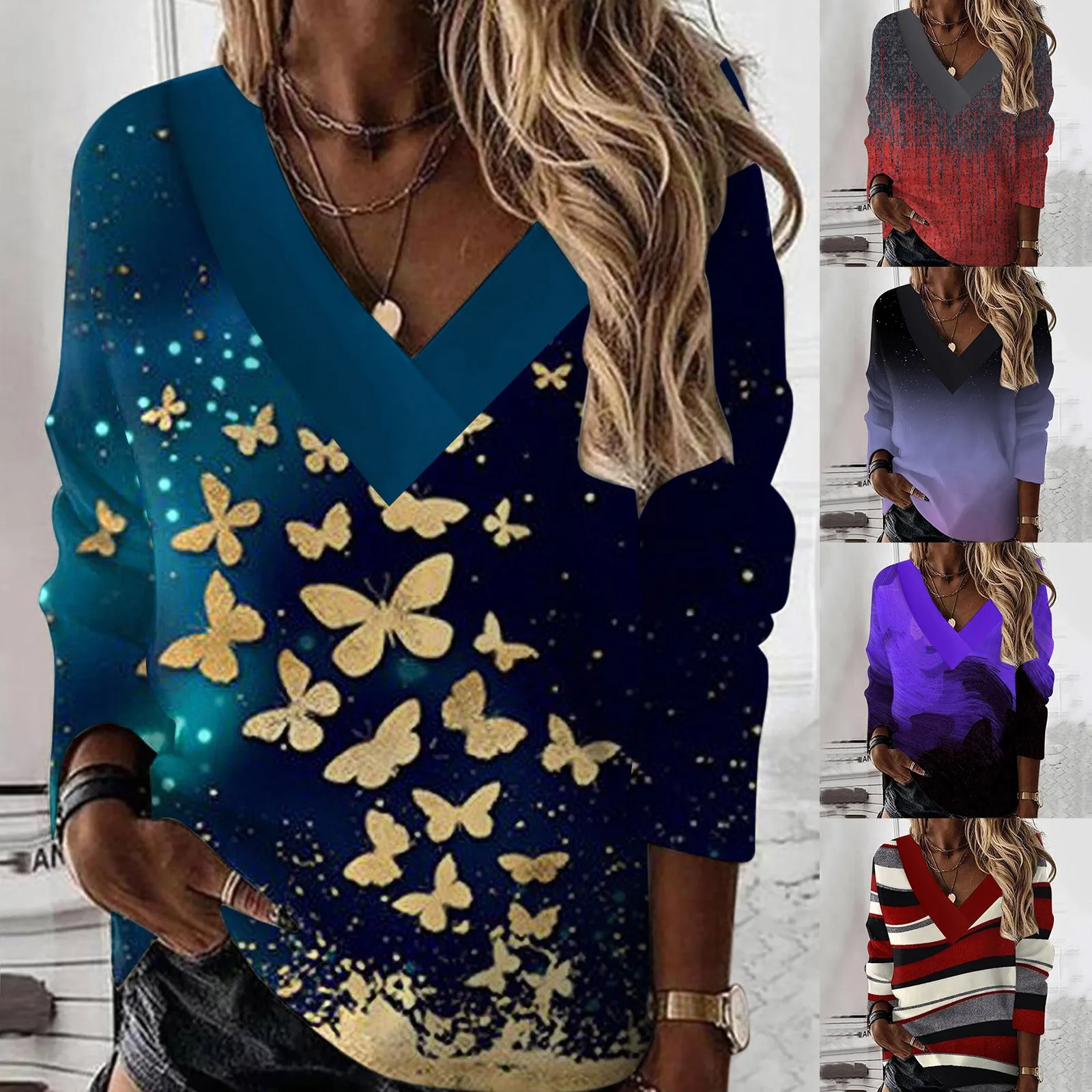 Fleece Thin Jacket Women Women's Pullover Jacket Fashion Casual Sweatshirt Long Sleeve Printed V Neck Shirt Misses Hoodies
Fleece Thin Jacket Women Women's Pullover Jacket Fashion Casual Sweatshirt Long Sleeve Printed V Neck Shirt Misses Hoodies