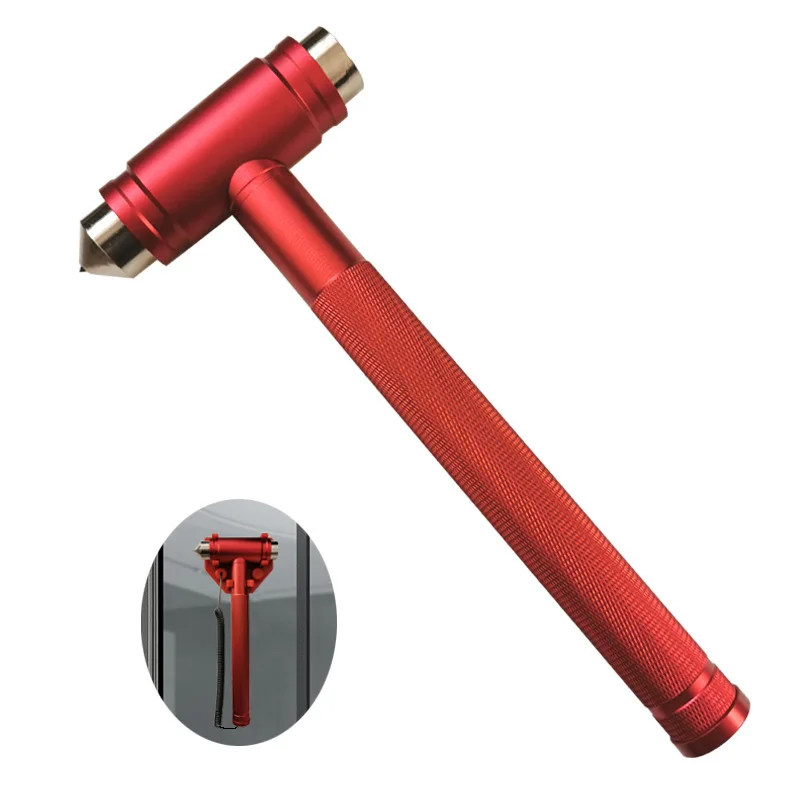 Aluminum Alloy Safety Hammer Vehicle Window Breaker Fire Escape Hammer Self-Rescue Escape Hammer Emergency Rescue Hammer Tool
Aluminum Alloy Safety Hammer Vehicle Window Breaker Fire Escape Hammer Self-Rescue Escape Hammer Emergency Rescue Hammer Tool