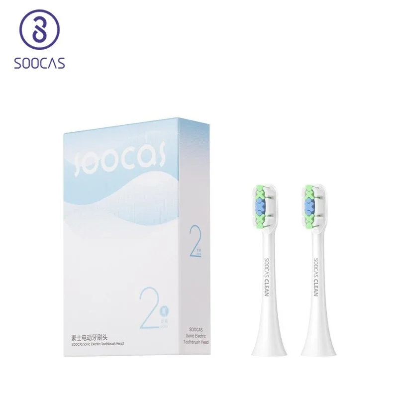 

Soocas X3 X3U X1 V1 V2 X5 sonic toothbrush nozzle heads original SOOCARE X3 X1 X5 Electric Replacement Tooth brush Head IPX7