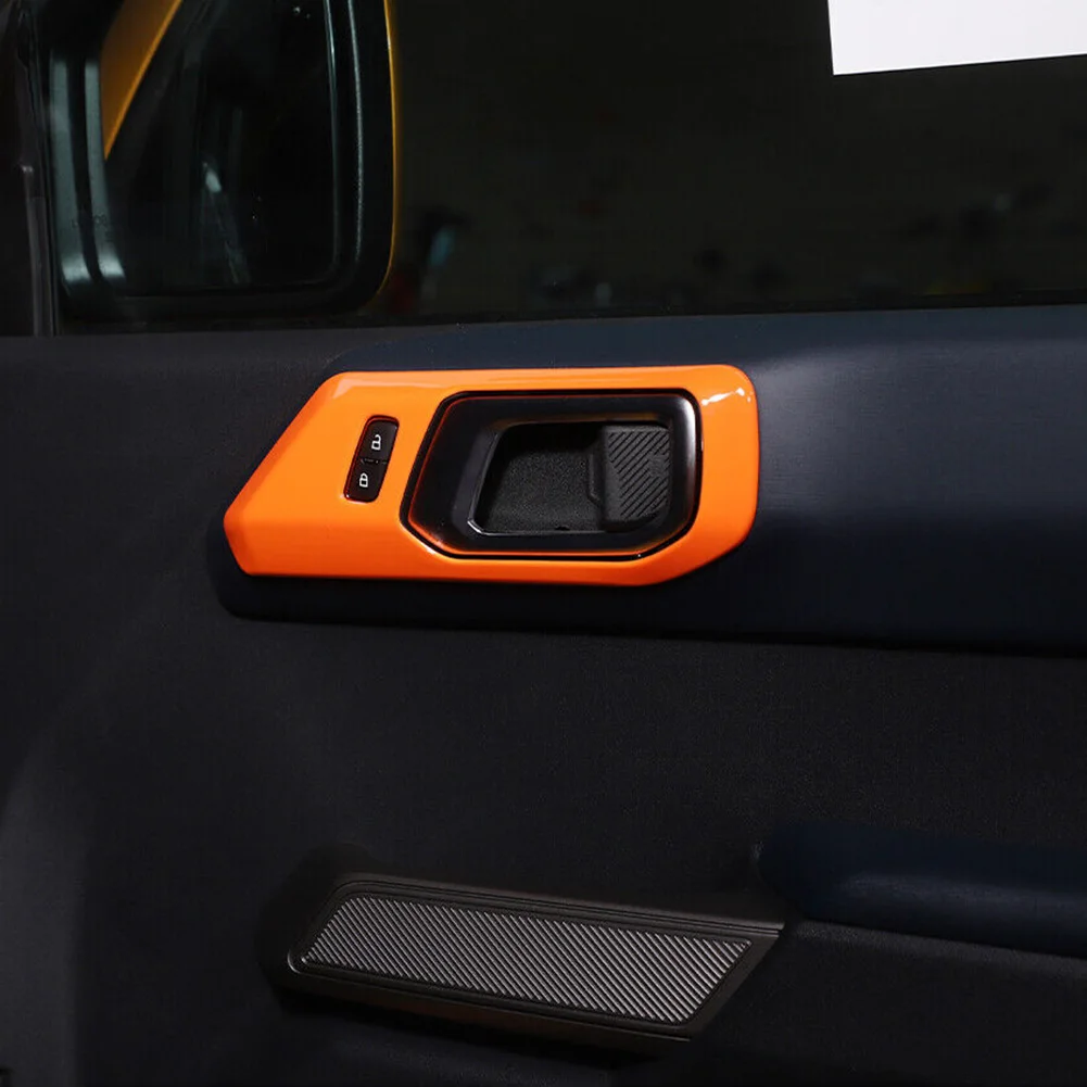 Brand New Door Handle Decor Trim Fashionable For Ford Bronco 2021-2023 High-Class Interior 2pcs/Set Accessories
Brand New Door Handle Decor Trim Fashionable For Ford Bronco 2021-2023 High-Class Interior 2pcs/Set Accessories