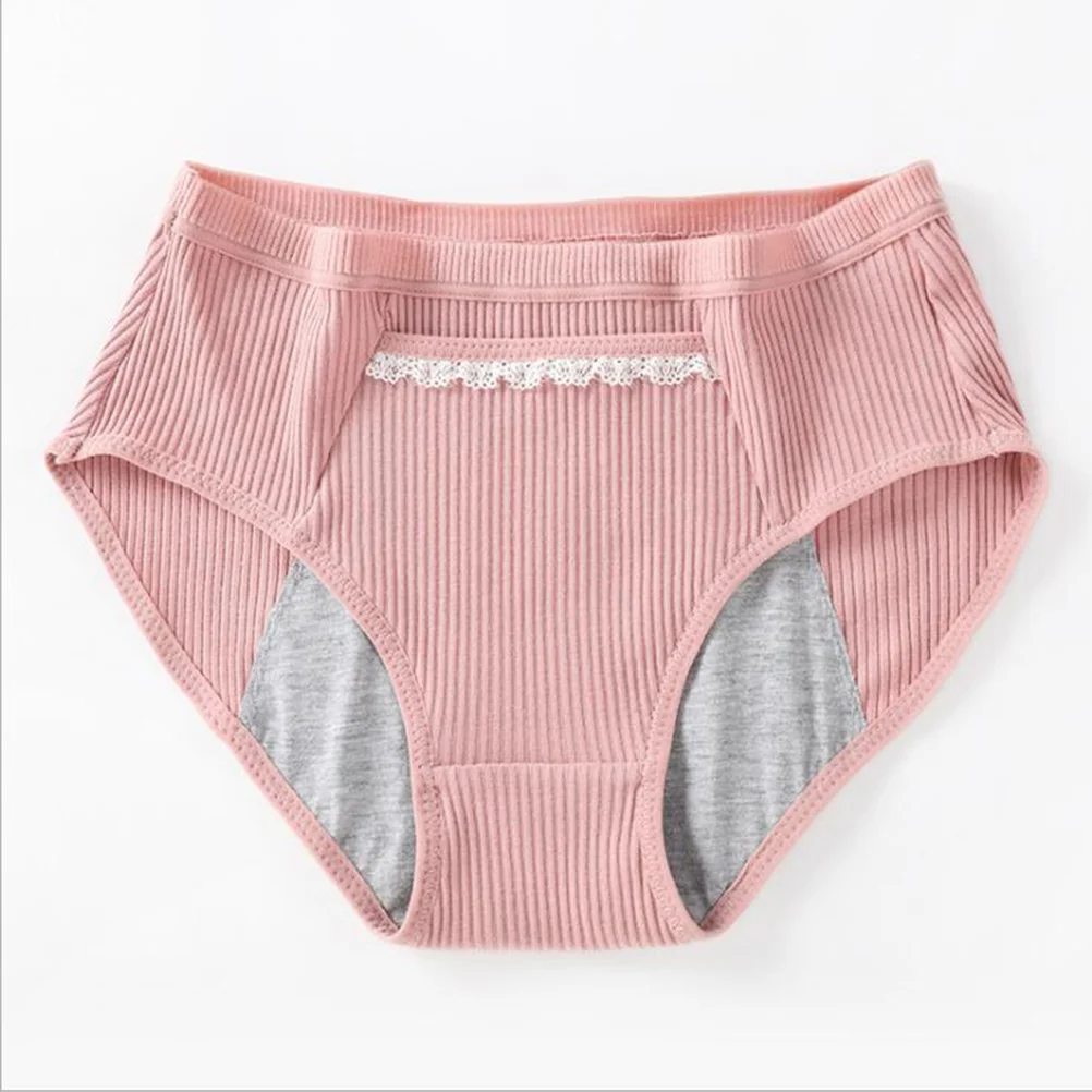 5PCS Cotton Physiological Underpants Leakproof Menstrual Period Health Seamless Sanitary Briefs for Women -
5PCS Cotton Physiological Underpants Leakproof Menstrual Period Health Seamless Sanitary Briefs for Women -