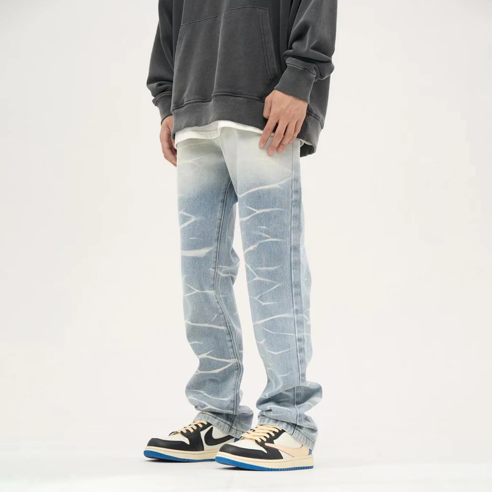 Jeans Men Gradient Dyed Color Block Washed-out Loose Pantolon Fit Fashion Casual Funny Streetwear Pantalones Hombre Y2k Trousers
Jeans Men Gradient Dyed Color Block Washed-out Loose Pantolon Fit Fashion Casual Funny Streetwear Pantalones Hombre Y2k Trousers