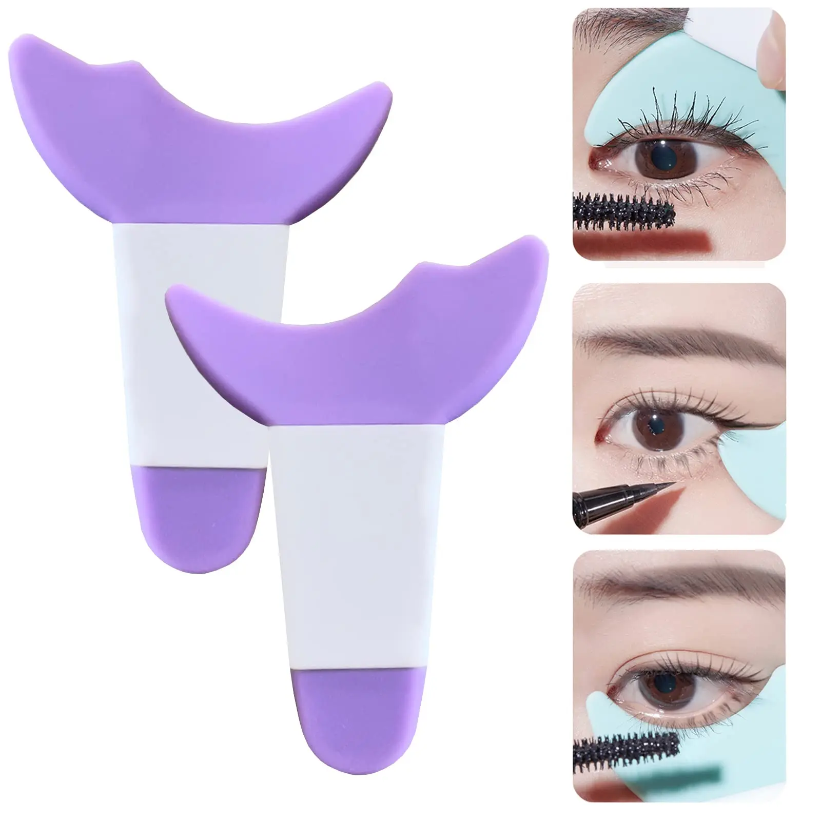 3 In1 Eyelash Shield Tool Set For Mascara Lash Eye Shadow Auxiliary Tool Pads Silicone Lash Guide Prevent Makeup Residue For Eye
3 In1 Eyelash Shield Tool Set For Mascara Lash Eye Shadow Auxiliary Tool Pads Silicone Lash Guide Prevent Makeup Residue For Eye
