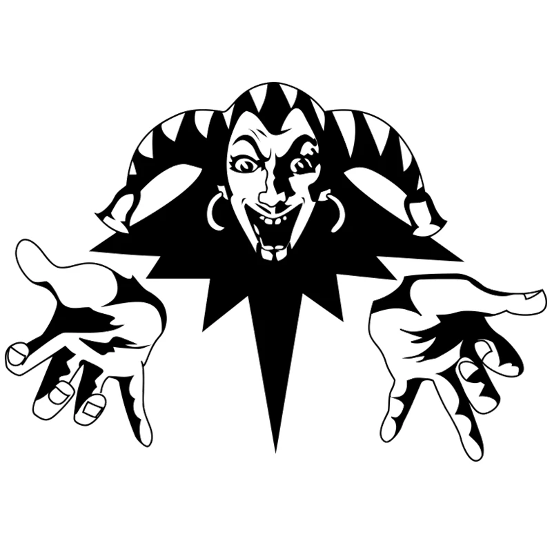 JP funny car decal for king and clown white / Black Waterproof Vinyl Sticker for car bumper window car decoration 30cmx21cm
JP funny car decal for king and clown white / Black Waterproof Vinyl Sticker for car bumper window car decoration 30cmx21cm