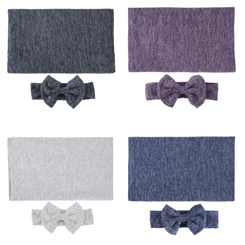 Baby Photoshoot Wrap & Headband Photo Props Posing Shooting Blanket Bowknot Skin-Friendly Photo Props for Newborn Shower
Baby Photoshoot Wrap & Headband Photo Props Posing Shooting Blanket Bowknot Skin-Friendly Photo Props for Newborn Shower