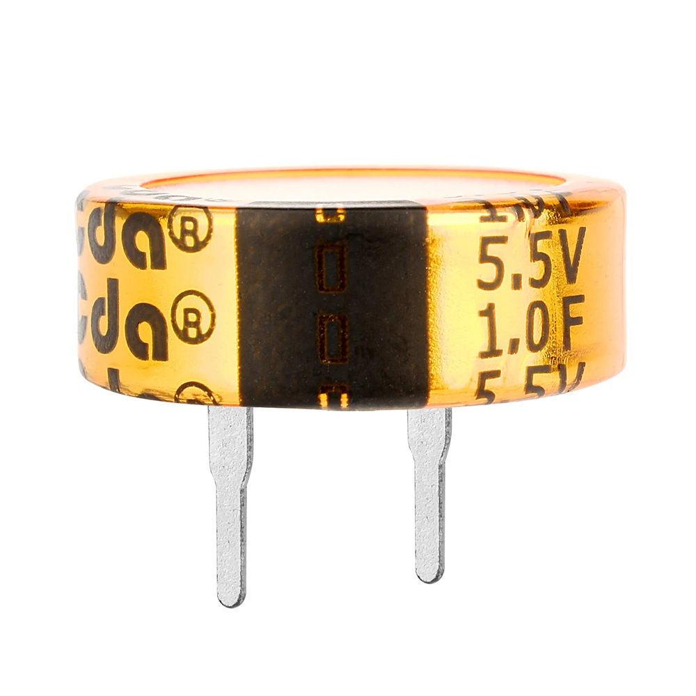 CE Super Capacitors CDA 5.5V 1.5F CE5R5155CF C-Type Button Type Farrah Capacitor SuperCapacitors
CE Super Capacitors CDA 5.5V 1.5F CE5R5155CF C-Type Button Type Farrah Capacitor SuperCapacitors
