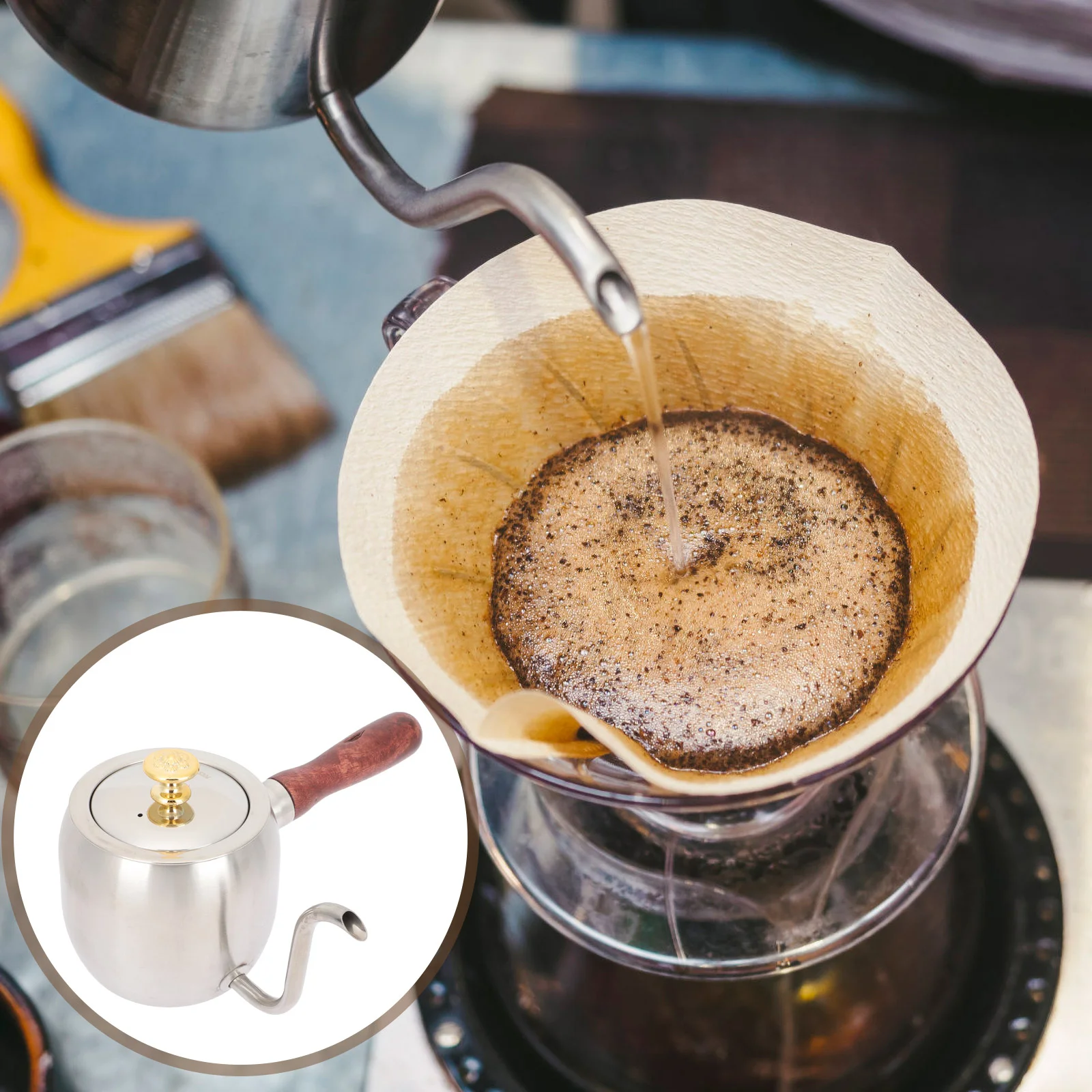 Coffee Kettle Pot Teapot Pour Maker Over Tea Drip Stainless Stovetop Gooseneck Whistlingturkish Steel Stove Hot Loose Spout
Coffee Kettle Pot Teapot Pour Maker Over Tea Drip Stainless Stovetop Gooseneck Whistlingturkish Steel Stove Hot Loose Spout