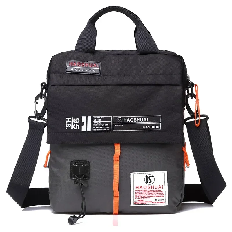 

Новая брендовая мужская сумка на плечо, Высококачественная сумка через плечо для мальчиков, женская сумка-мессенджер, нейлоновая мужская деловая сумка с возможностью загрузки А4