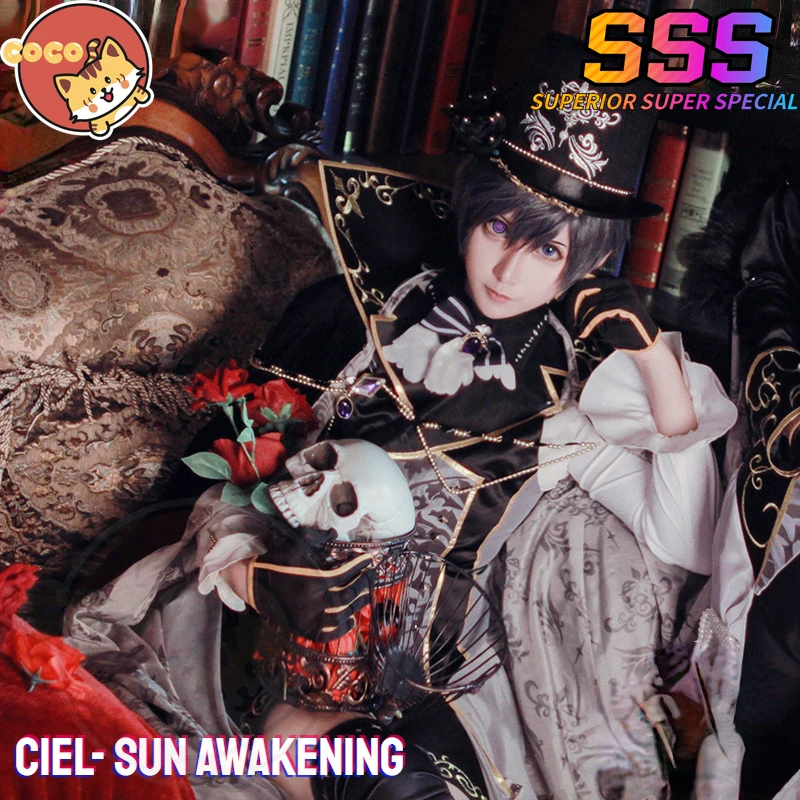 CoCos-SSS Anime Black Butler Ciel Cosplay Costume Anime Cos Yume 100 Cosplay Sun Awakening Ciel Costume and Cosplay Wig
CoCos-SSS Anime Black Butler Ciel Cosplay Costume Anime Cos Yume 100 Cosplay Sun Awakening Ciel Costume and Cosplay Wig