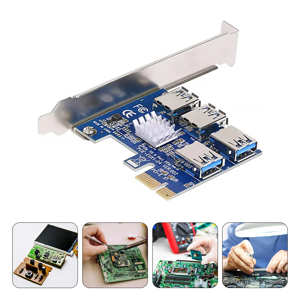 Pci E Riser Adapter Express Mining Extender Pcie Cable Extension Usb Computer Accessories 
Pci E Riser Adapter Express Mining Extender Pcie Cable Extension Usb Computer Accessories