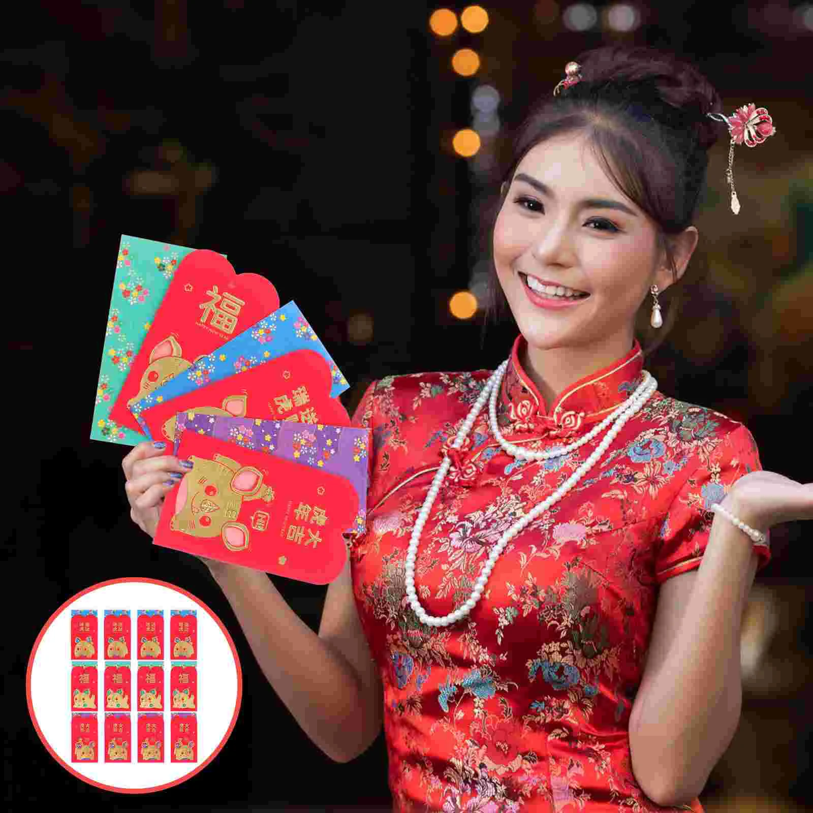 

Красные конверты с карманом, новый год 2022, праздничный весенний пакет Hongbao, тигры Moneyluck 2021, Подарочный Азиатский конверт, праздничные пакеты