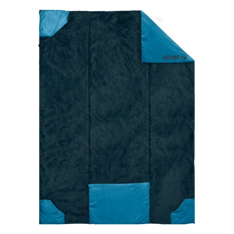 

Camping Mat Versa Luxe Outdoor Camping Blanket, 58 x 80 in., Dark Blue and Bright Blue