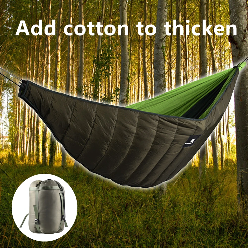 Ultralight Outdoor Camping Sleeping Bag Hamaca-Cocoon Insulating Cover Blanket Winter Hanging Sleeping Bag Outdoor Warm Equips
Ultralight Outdoor Camping Sleeping Bag Hamaca-Cocoon Insulating Cover Blanket Winter Hanging Sleeping Bag Outdoor Warm Equips