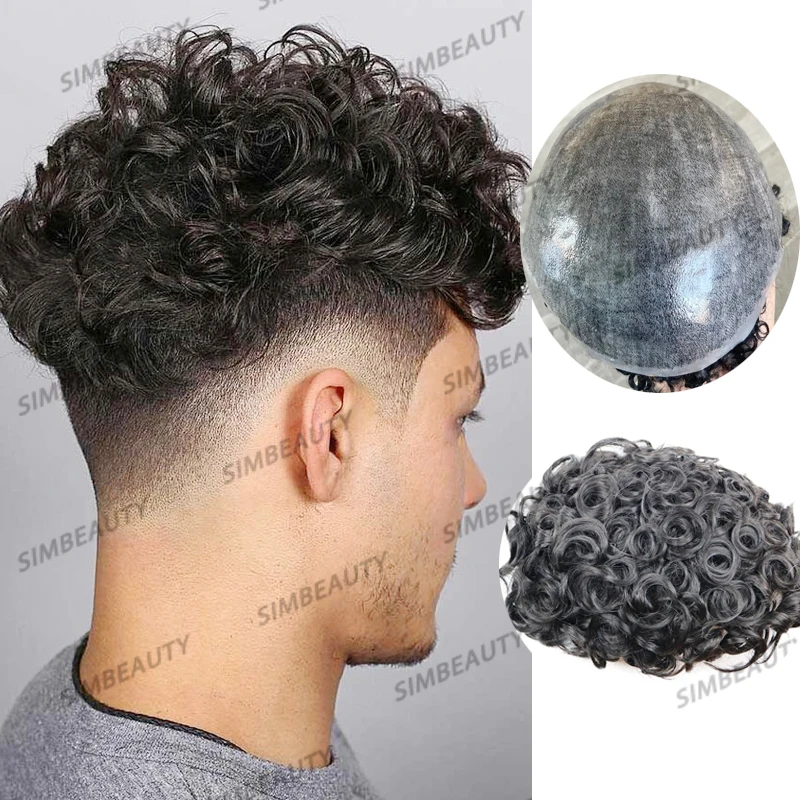Full Injected 0.1mm Base Men Toupee Natural Hairline 100% Human Hair System Capillary Prosthesis 24mm Natural Curly Male Wig
Full Injected 0.1mm Base Men Toupee Natural Hairline 100% Human Hair System Capillary Prosthesis 24mm Natural Curly Male Wig