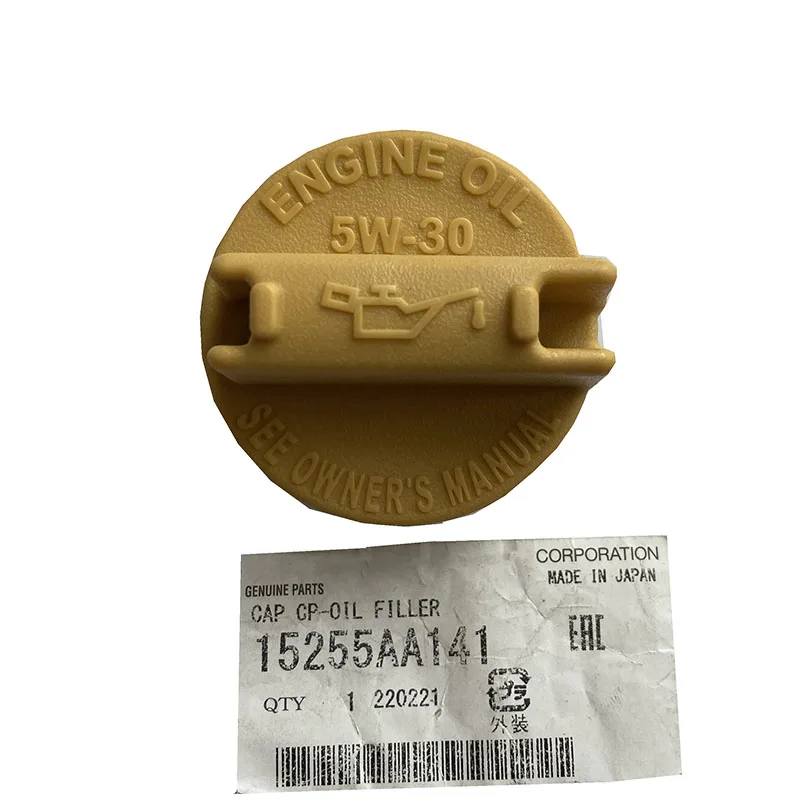 New Genuine Oil Filler Cap 15255AA141 For Subaru Forester Legacy Outback XV Impreza BRZ
New Genuine Oil Filler Cap 15255AA141 For Subaru Forester Legacy Outback XV Impreza BRZ