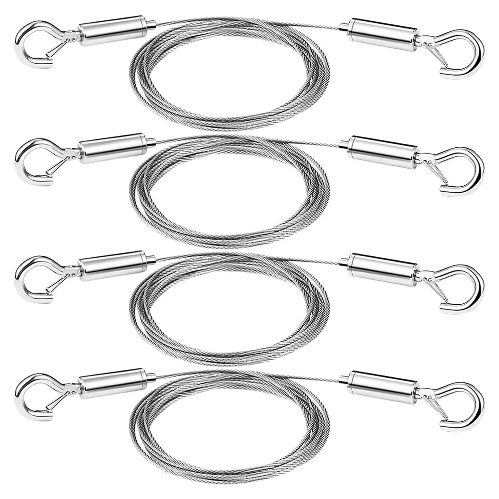 4 Pcs Heavy Duty Lanyard Flowerpot Stainless Steel Wire Picture Hanging Frames Heavy Rope Duty Hook Kit
4 Pcs Heavy Duty Lanyard Flowerpot Stainless Steel Wire Picture Hanging Frames Heavy Rope Duty Hook Kit