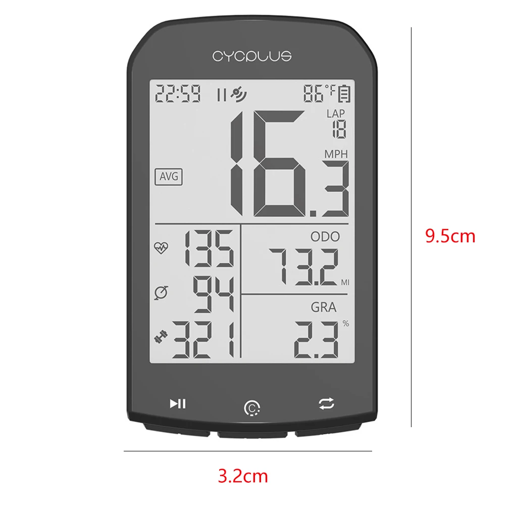 Bike GPS Computer Bicycle Heart Rate Speedometer Wireless Cycling Computer Stopwatch Cycling Accessories
Bike GPS Computer Bicycle Heart Rate Speedometer Wireless Cycling Computer Stopwatch Cycling Accessories