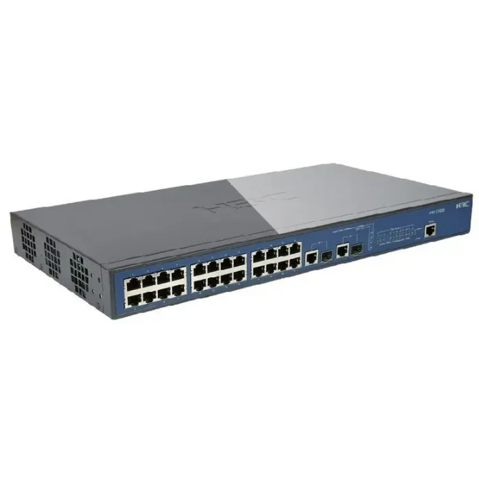 H3C SMB-S1526-CN SOHO series 24 port 100 megabyte manageable gigabit uplink VLAN switch
H3C SMB-S1526-CN SOHO series 24 port 100 megabyte manageable gigabit uplink VLAN switch