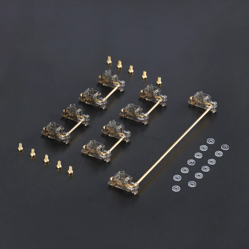 Винтовой стабилизатор Kailh PCB 5/8 * 6.25U черный прозрачный для самостоятельной сборки