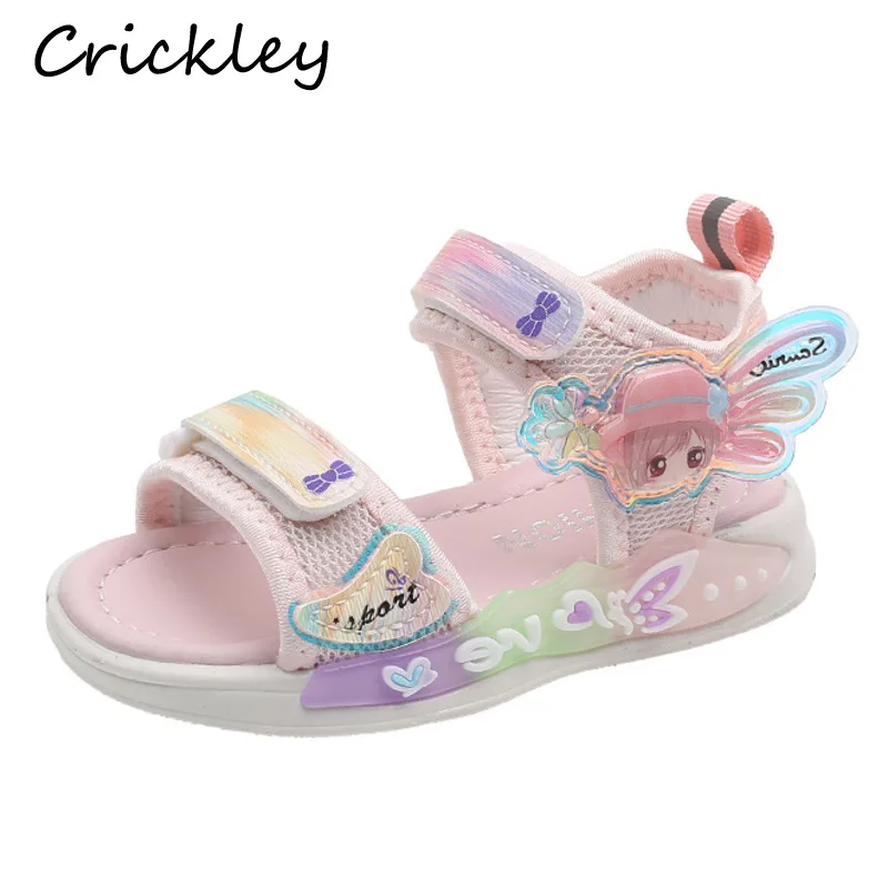 Summer Sweet Child Girls Sandals Princess Hook Loop Sport Sandals For Kids Comfortable Non Slip Beach Toddler Children Shoes
Summer Sweet Child Girls Sandals Princess Hook Loop Sport Sandals For Kids Comfortable Non Slip Beach Toddler Children Shoes
