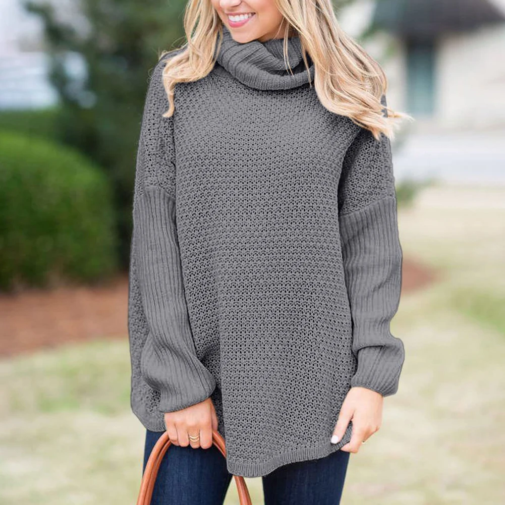 Clothes Womens Sweater Autumn Winter Casual Chunky Knit Fashion Jumper Knitted Ladies Long Sleeve Loose Fitting
Clothes Womens Sweater Autumn Winter Casual Chunky Knit Fashion Jumper Knitted Ladies Long Sleeve Loose Fitting