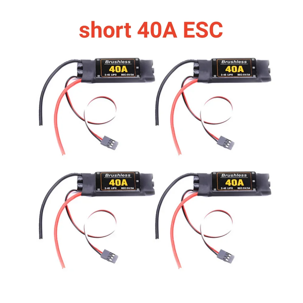 4pcs 30A 40A Drone Helicopter Parts Multicopters Speed Controller Brushless ESC Durable Components for F450 F550 Quadcopter
4pcs 30A 40A Drone Helicopter Parts Multicopters Speed Controller Brushless ESC Durable Components for F450 F550 Quadcopter