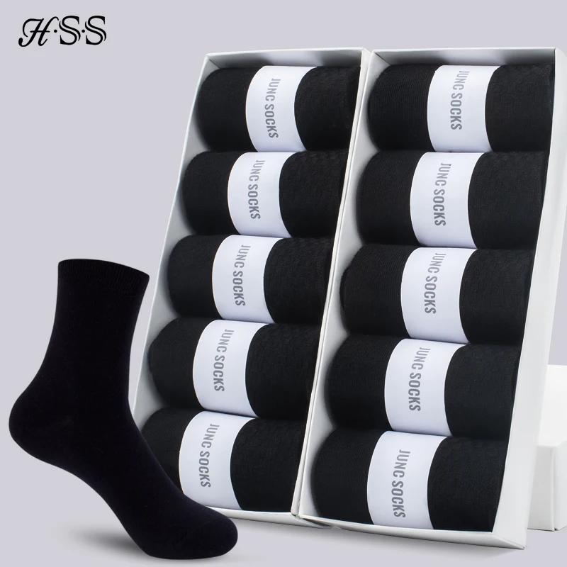HSS Brand Men's Cotton Socks New Style Black Business Men Socks Soft Breathable Summer Winter for Male Socks Plus Size (6.5-14)
HSS Brand Men's Cotton Socks New Style Black Business Men Socks Soft Breathable Summer Winter for Male Socks Plus Size (6.5-14)