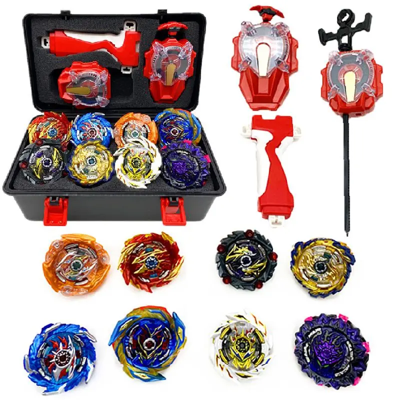 Spark Launcher Set Rotating Gyro B159 / B160 / B161 / B162 / B163 Gyro Set, Super King Burst Set With Children's Antenna Toy
Spark Launcher Set Rotating Gyro B159 / B160 / B161 / B162 / B163 Gyro Set, Super King Burst Set With Children's Antenna Toy