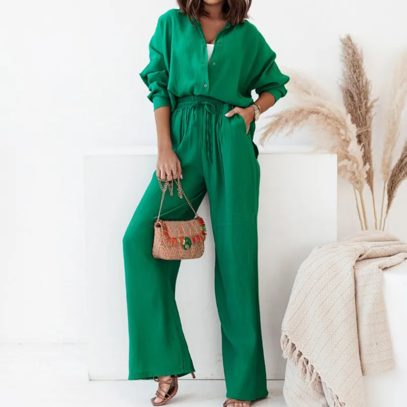 Pants And Shirts For Women Matching Outfits Sets Summer 2023 New Arrival Simple Solid Color Loose Casual Two Piece Set Plus Size
Pants And Shirts For Women Matching Outfits Sets Summer 2023 New Arrival Simple Solid Color Loose Casual Two Piece Set Plus Size
