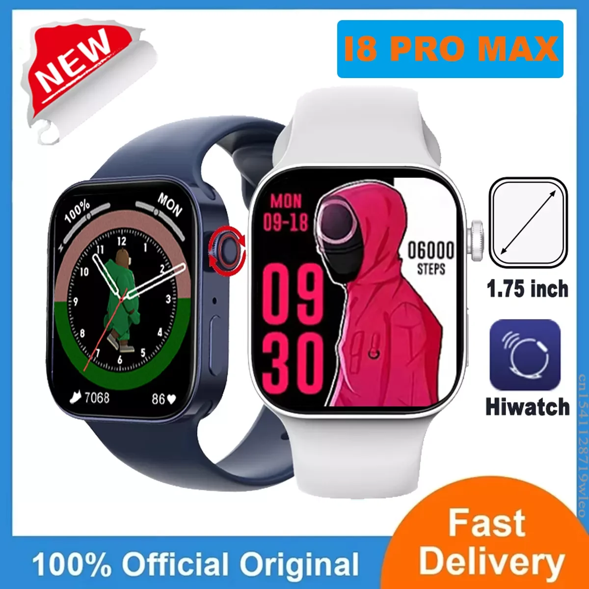 2022 Newest i8 Pro Max Smartwatch Series 7 DIY Watch Face Men Women Sleep Monitor Sport Waterproof Smart Watch PK T500 I7Pro Max
2022 Newest i8 Pro Max Smartwatch Series 7 DIY Watch Face Men Women Sleep Monitor Sport Waterproof Smart Watch PK T500 I7Pro Max