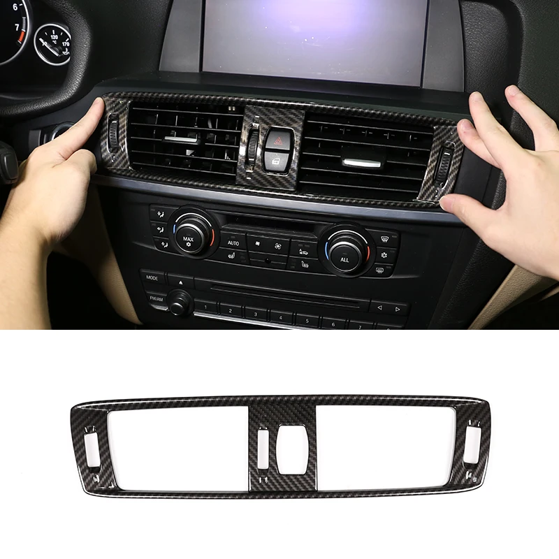 For BMW X3 F25 2011-2017 Carbon Fiber ABS Plastic Car Interior Air Conditioning Vent Frame Trim Car Accessories fast
For BMW X3 F25 2011-2017 Carbon Fiber ABS Plastic Car Interior Air Conditioning Vent Frame Trim Car Accessories fast