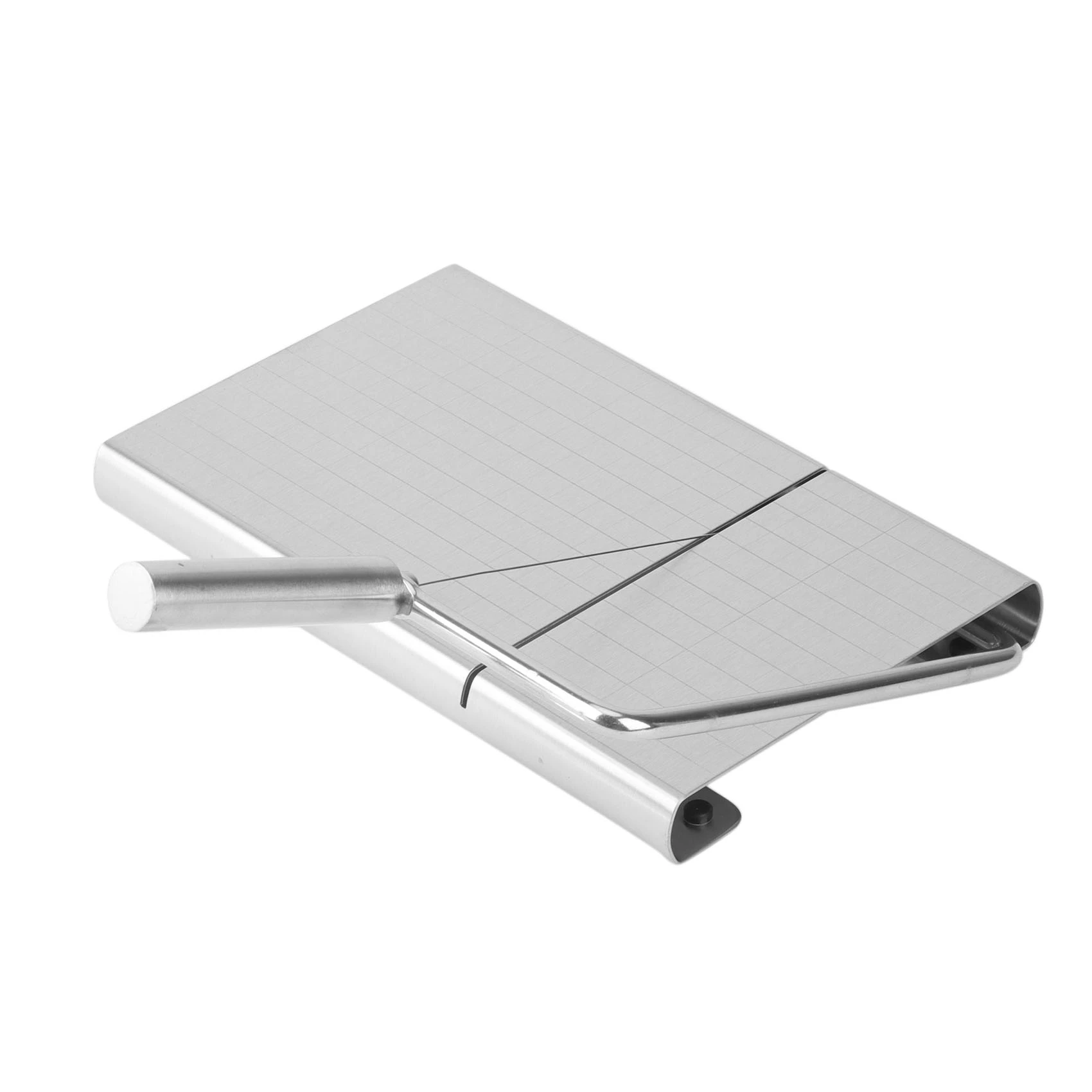 Cheese-Slicer Cheese-Cutter Stainless-Steel-Cheese-Slicer with 5 Replacement-Wire Cheese Cutters for Block-Cheese Metal
Cheese-Slicer Cheese-Cutter Stainless-Steel-Cheese-Slicer with 5 Replacement-Wire Cheese Cutters for Block-Cheese Metal