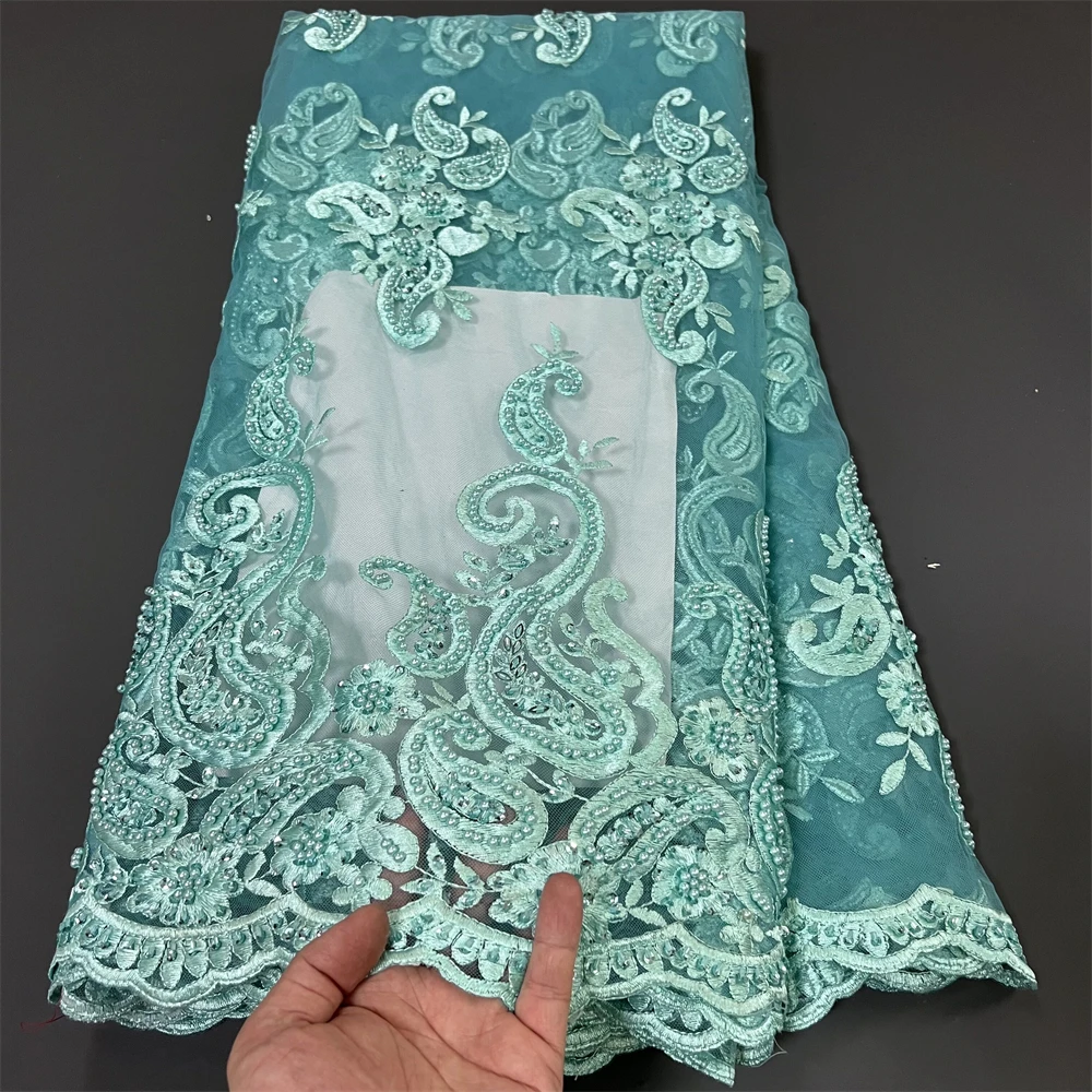 Новинка 2023, ткань высокого качества с блестками и вышивкой, шитье гипюровыми бусинами для выпускного вечера, 5 ярдов
Новинка 2023, ткань высокого качества с блестками и вышивкой, шитье гипюровыми бусинами для выпускного вечера, 5 ярдов